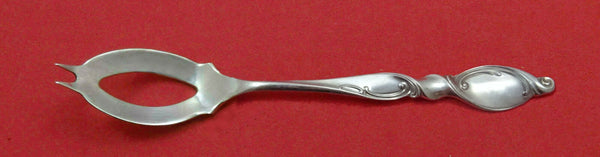 Silver Swirl By Wallace Sterling Silver Olive Spoon Ideal 5 3/4" Custom Made