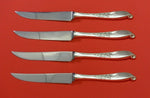 Wishing Star by Wallace Sterling Silver Steak Knife Set 4pc HHWS Custom 8 1/2"