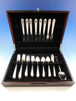 Colonial Manor by Lunt Sterling Silver Flatware Set for 8 Service 34 pieces