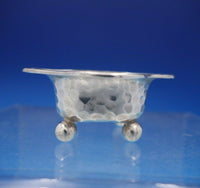 Lap Over Edge Hammered by Tiffany and Co Sterling Silver Salt Dip #5225 (#3758)