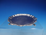 Georgian English Sterling Silver Salver Tray with Shell Border 1748 (#4211)