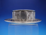 William Kerr Sterling Silver Nursery Rhyme Child's Plate and Bowl Set (#4378)