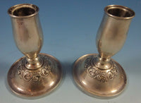 Old Master by Towle Sterling Silver Candlestick Pair #230 (#1362)