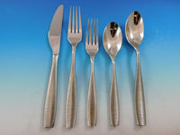 Fiona by Nambe Stainless Steel Flatware Set Place Setting 5 Piece - New