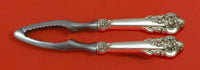 Grande Baroque Wallace Sterling Silver Crab Seafood Set w/Crab Dish and Mallet