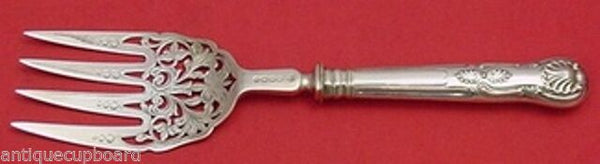Kings English Sterling by Unknown Sterling Silver Fish Serving Fork Pcd 10 1/8"