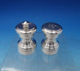 Cartier Italian Sterling Silver Salt and Pepper Shaker Set 2pc 2" x 1 1/2" #6389