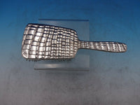 Tiffany Sterling Silver Hair Brush #25251 Alligator Leather Pattern (#6578)