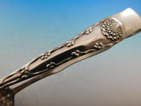 Wave Edge by Tiffany and Co Sterling Silver Ice tong Pierced w/ Flowers 7"