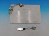 White Orchid by Michael Aram Marble Small Cheese Board with Knife - New
