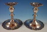 Queen Elizabeth I by Towle Sterling Silver Candlestick Pair #1030 (#1879)