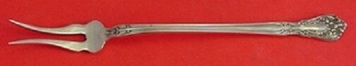 Chateau Rose by Alvin Sterling Silver Pickle Fork 2-Tine 5 3/4"