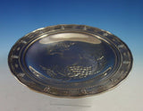 Rose Point by Wallace Sterling Silver Tray with Grapes Round #4455-9 (#2920)