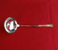 Bridal Rose by Alvin Sterling Silver Soup Ladle HHWS  Custom Made 10 1/2"