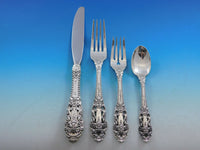 Crown Baroque by Gorham Sterling Silver Flatware Set 12 Service 107pc Dinner New