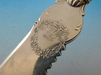 Georgian by Towle Sterling Silver Cake Saw Serrated Flowers on Blade HH 9 3/4"