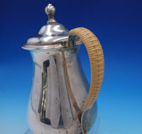 Eighteen Ten 1810 by International Sterling Silver Coffee Pot w/ Rattan (#4892)