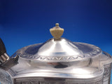 Georgian Henry Chawner English Sterling Silver Tea Pot Teak Handle (#4087)