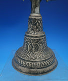 Judaica by Unknown .800 Silver Menorah 8-Candle 11" Tall x 8 1/2" (#6533)