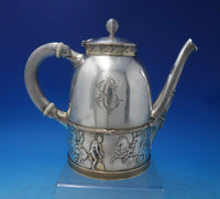 Mythologique by Gorham Sterling Silver Tea Set 5pc Horses Chariots #1210 (#6482)