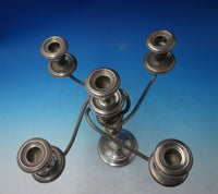 English Gadroon by Gorham Sterling Silver Candelabra 5-Light #639 c.1940 (#5575)