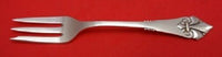 French Lily-Danish By Christian F. Heise Sterling Silver Pastry Fork 3-Tine 5"