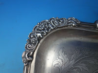 Bremen by Carl George Aldefeld German Silver Tea Tray Hand Engraved (#6005)