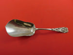 Fish in Net by Whiting Sterling Silver Berry Spoon Light Vermeil 9" Serving