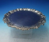 Walker and Hall English Silverplate Salver Tray #53681 1" x 10 1/2" (#5641)