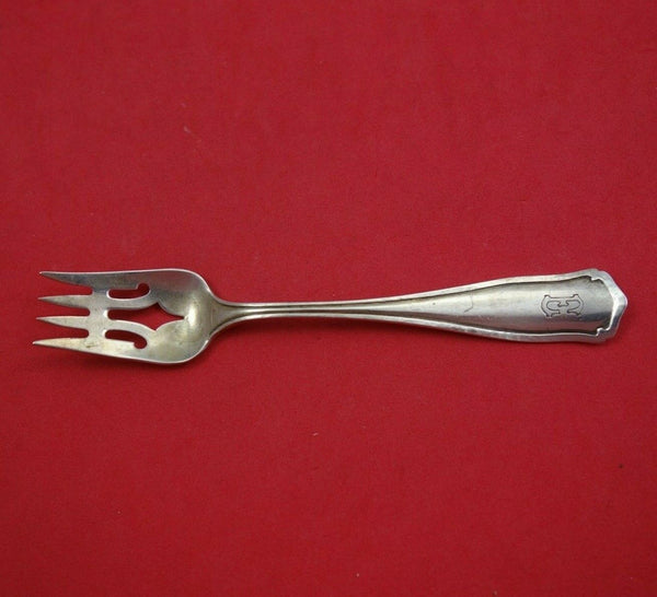 Dolores by Shreve Sterling Silver Cocktail Fork 4-Tine with Bar 5 1/2" Antique
