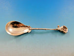 Birds Nest by Gorham Sterling Silver Sugar Spoon Mother Bird and Eggs 5 3/4"