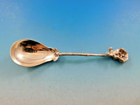 Birds Nest by Gorham Sterling Silver Sugar Spoon Mother Bird and Eggs 5 3/4"
