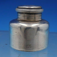 Gorham Sterling Silver Inkwell Glass Lined 1 1/2" x 1 1/2" Monogram (#6610)