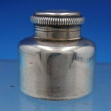 Gorham Sterling Silver Inkwell Glass Lined 1 1/2" x 1 1/2" Monogram (#6610)