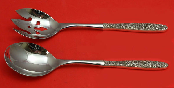 Novantique by Towle Sterling Silver Salad Serving Set 2pc Custom Made