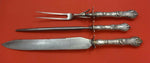 Les Cinq Fleurs by Reed & Barton Sterling Silver Roast Carving Set 3pc HHWS