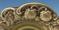 Strawberry by Mauser Sterling Silver Salt Dip Gold Washed 2 3/4" (#0479)