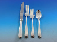 Old Maryland Plain by Kirk Sterling Silver Flatware Set Service 40 pieces