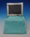 Tiffany and Co Sterling Silver Picture Frame with Hearts 5" x 3 1/2" (#5292)