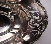 Les Cinq Fleurs by Reed and Barton Sterling Silver Fruit Bowl Oval #145 (#4668)