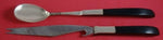 Contrast by Lunt Sterling Silver Bar Set 2-Piece Mid Century Modern Serving
