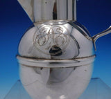 MG Mexican Sterling Silver Cream Pitcher / Oil Cruet with Cover 4 1/4" (#3847)