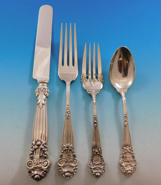 Georgian by Towle Sterling Silver Flatware Set for 8 Service 32 pieces Vintage