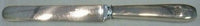 Tiffany & Co. Sterling Silver Breakfast Knife Plain Flat Head 7 3/4"