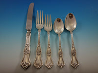 Margaux by Towle Sterling Silver Flatware Set 12 Service 64 pieces Grapes Dinner