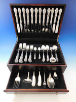 King Edward by Gorham Sterling Silver Flatware Set for 12 Service 89 pcs Dinner