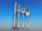 Hester Bateman by CJ Vander Sterling Silver Flatware Set 8 Service Dinner 45 pcs