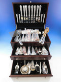 Old Maryland Engraved by Kirk Sterling Silver Flatware Set Service 108 pc Dinner