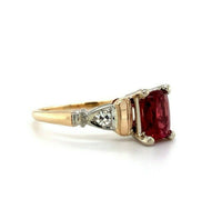 14k Yellow Gold 1.03 Carat Jedi Red Spinel Ring (#J5565)