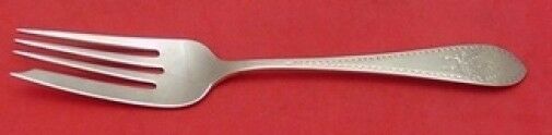 Colonial A Eng by Whiting Sterling Silver Cold Meat Fork 9"